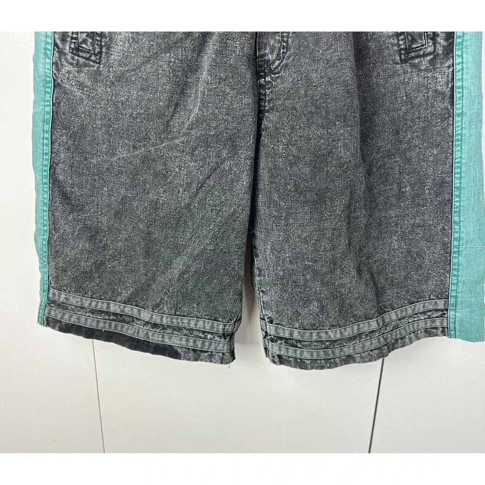 Fast Breakers Vintage 80's Acid Washed OP Ocean Pacific STYLE Jean Shorts Sz L *